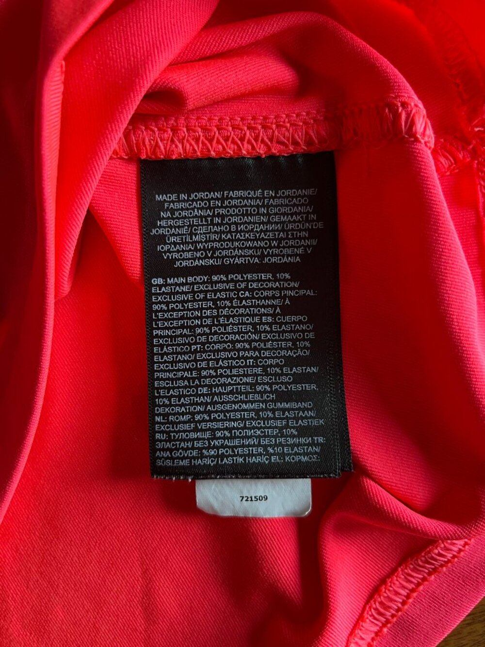 The North Face bright pink long-sleeve swim shirt L - Picture 6 of 12